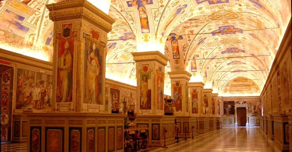 Библиотека Ватикана. Фото с museumpushkin-lib.ru